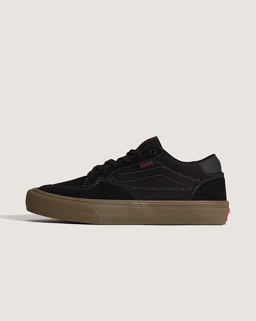 SOULIER VANS ROWAN - NOIR/GUM FONCÉ