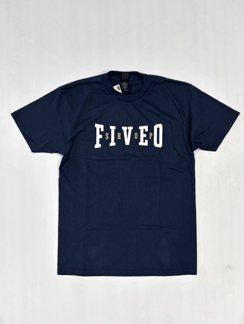T-Shirt 5-0 Varsity - Navy