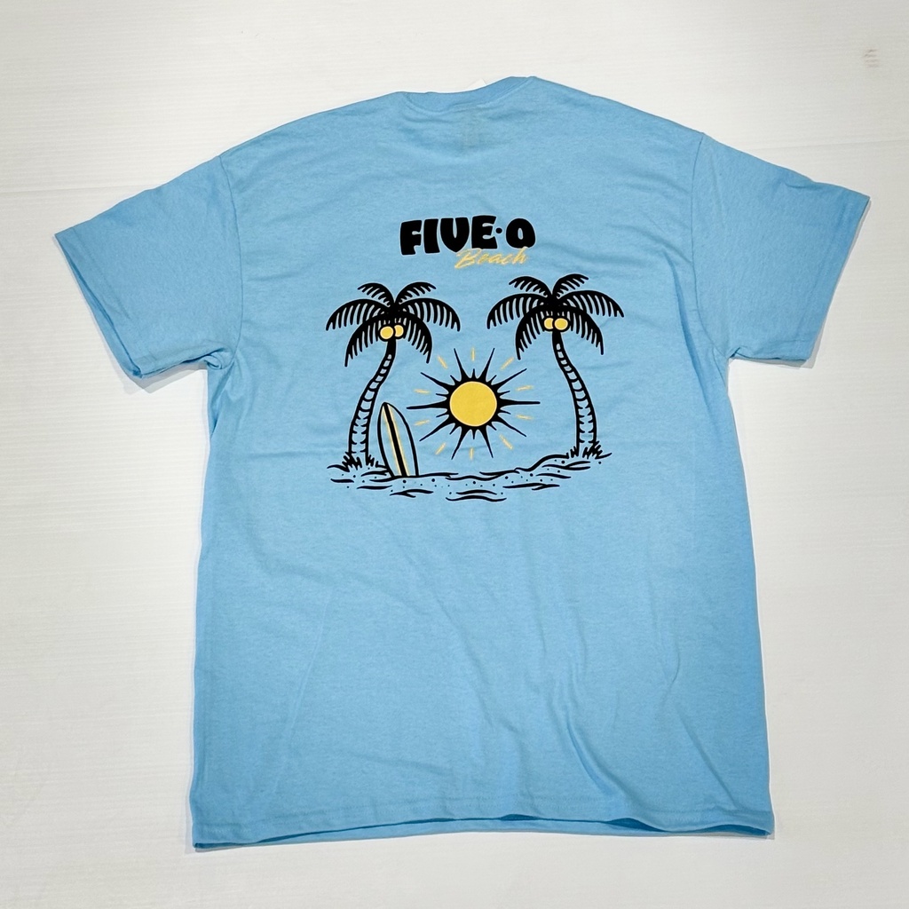 T-Shirt 5-0 Beach V2 - Sky