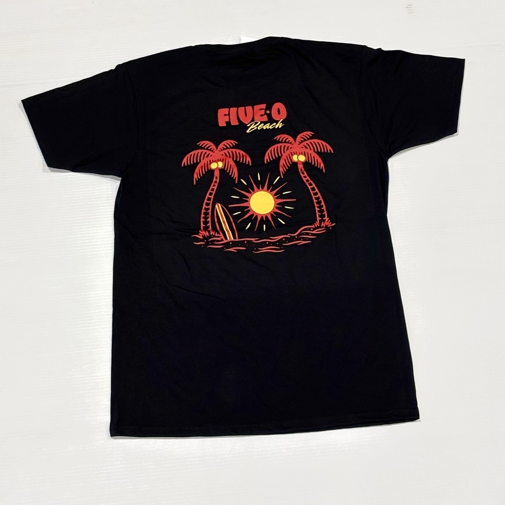 T-Shirt 5-0 Beach V2 - Black