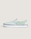 SOULIER VANS CLASSIC SLIP-ON COLOR THEORY CHECKERBOARD - GRIS OLIVE