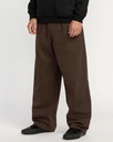 PANTALON VOLCOM CHILLOW PLEAT TAILLE ELASTIQUE - CACAO