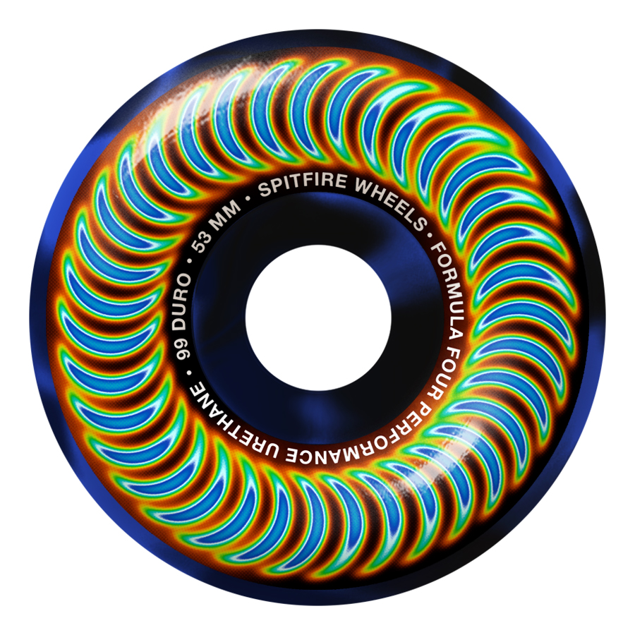 ROUES SPITFIRE F4 99 RADIOACTIVE CLASSIC - 53 MM