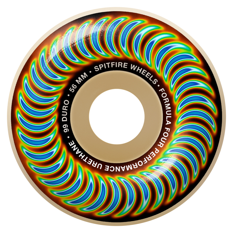 ROUES SPITFIRE F4 99 RADIOACTIVE CLASSIC - 56 MM