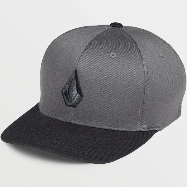 VOLCOM FULL STONE FLEXFIT - ASPHALT BLACK