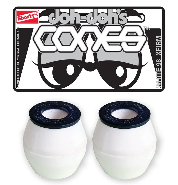 BUSHINGS SHORTYS - CONES BUSHINGS HARDER WHITE (98A)