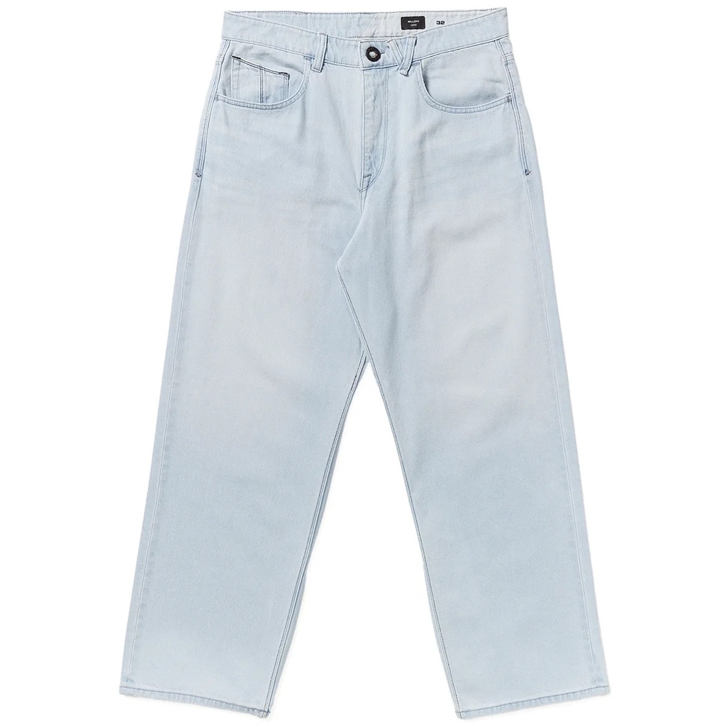 VOLCOM BILLOW LOOSE FIT JEANS -  BLUE FOG