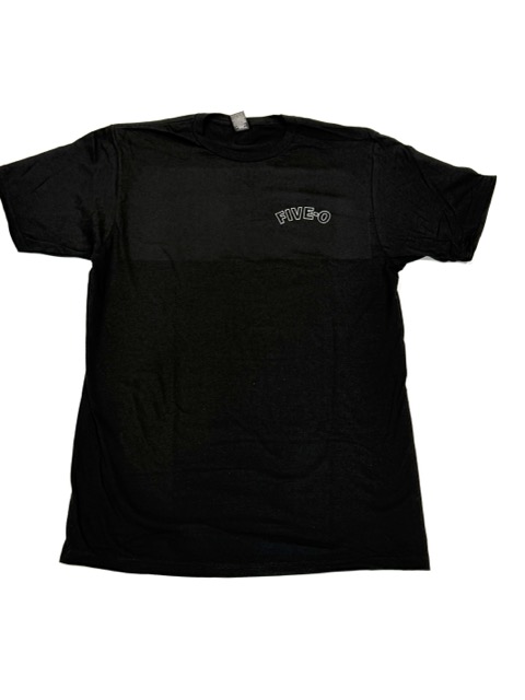 T-Shirt 5-0 Bold - Black