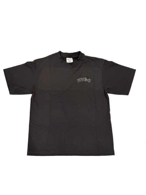 T-Shirt 5-0 Crop Bold - Off Black
