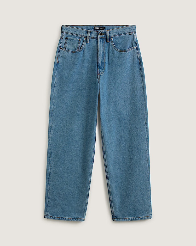PANTALON VANS CHECK-5 BAGGY DENIM PANT - STONE WASH/BLUE