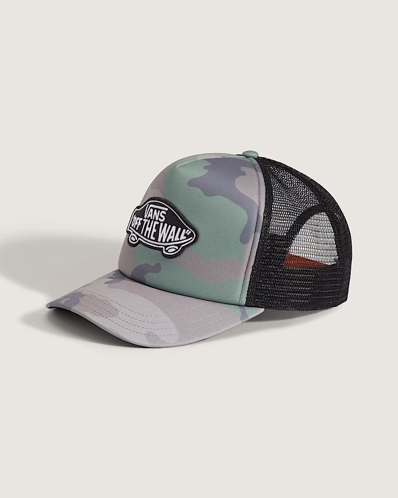 VANS CLASSIC PATCH CURVED TRUCKER - VINTAGE CAMO