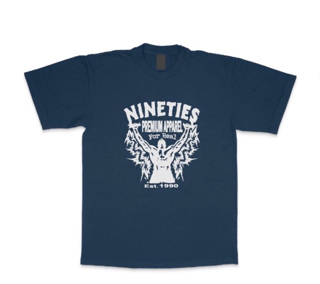 NINETIES SHORT SLEEVE FOREAL TEE - NAVY
