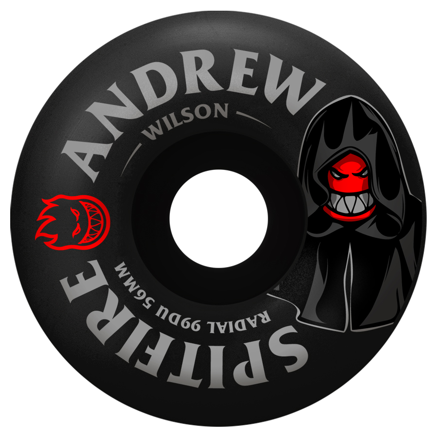 SPITFIRE F4 99 ANDREW WILSON BURN SQUAD RADIAL WHEELS - 56MM