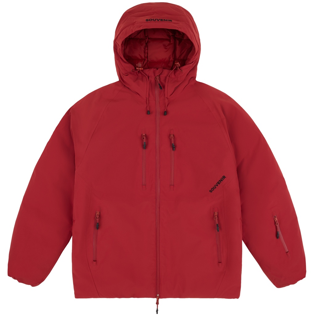 SOUVENIR SNOWBOARD PARKA JACKET - BARN RED