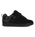 DC WOMEN'S COURT GRAFFIK SHOES - BLACK/BLACK