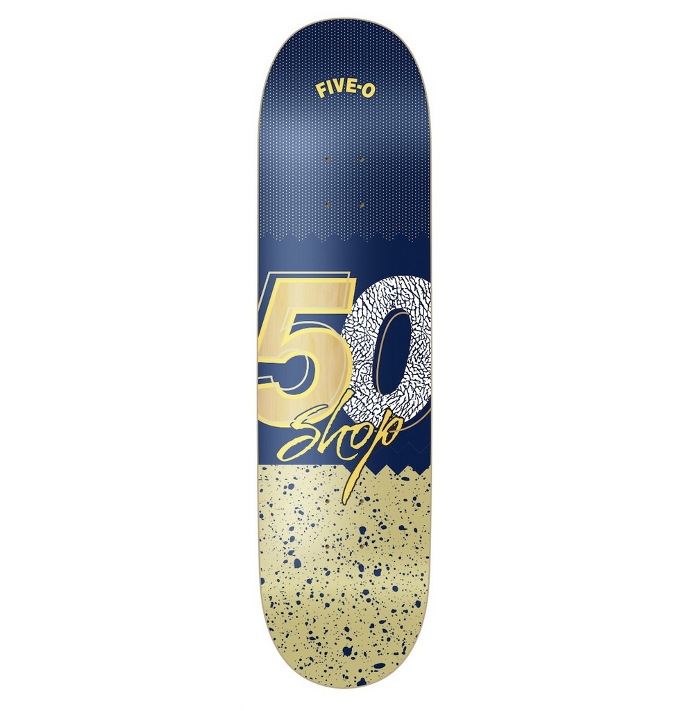 Deck 5-0 Jord Blue Twin Tail - 8.25 