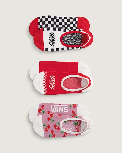 VANS WOMEN'S FUAGO CANOODLE 3 PACK SOCK