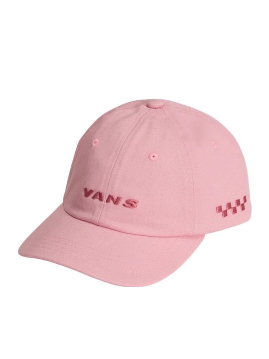 VANS CHECK SIDE CURVED BILL JOCKEY STRAPBACK - PINK DAWN
