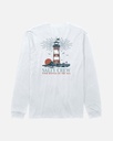SALTY CREW CLUB SALTY HIGH BEAM LS TEE - WHITE