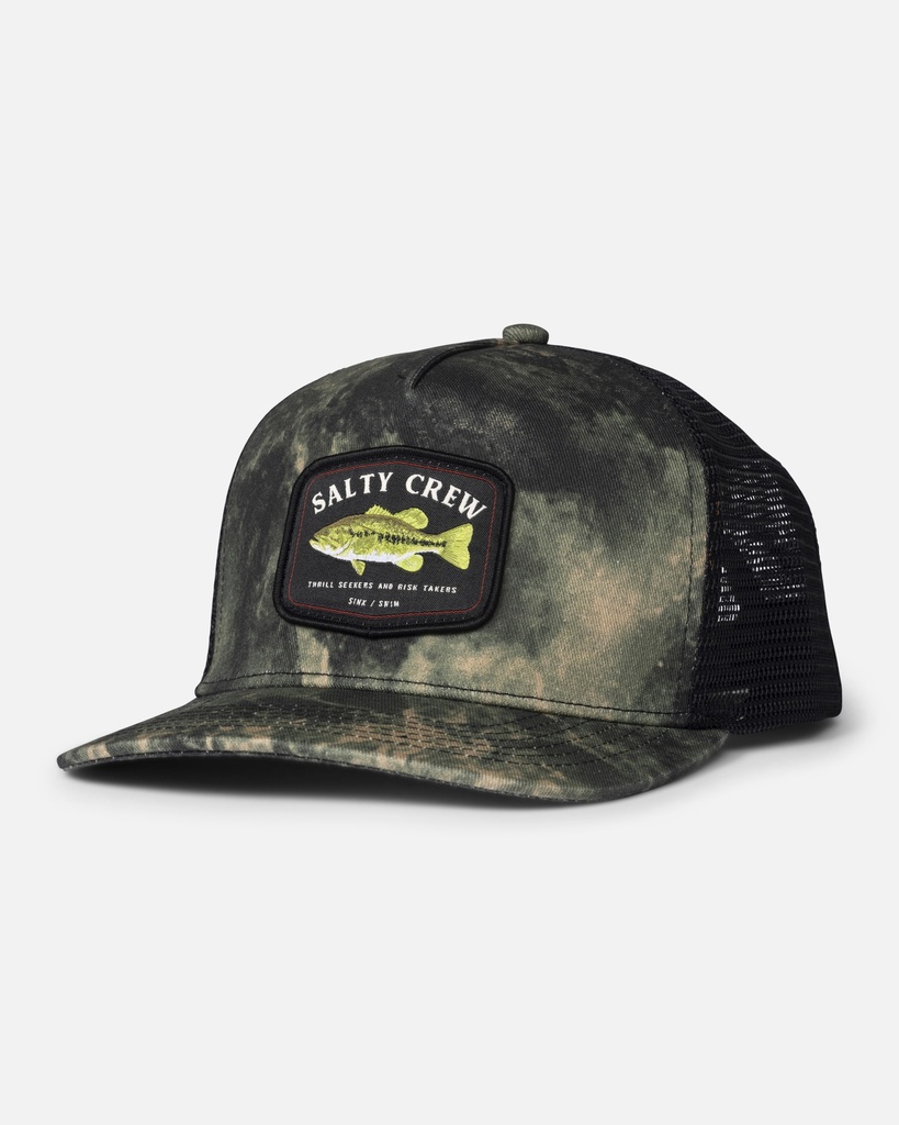CASQUETTE SALTY CREW BIGMOUTH TRUCKER - DEEP FOREST