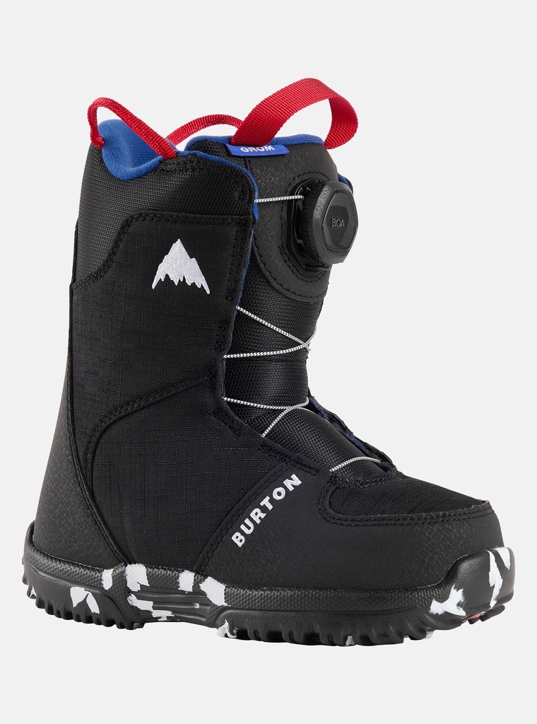 BOTTES BURTON GROM BOA POUR ENFANTS - NOIR