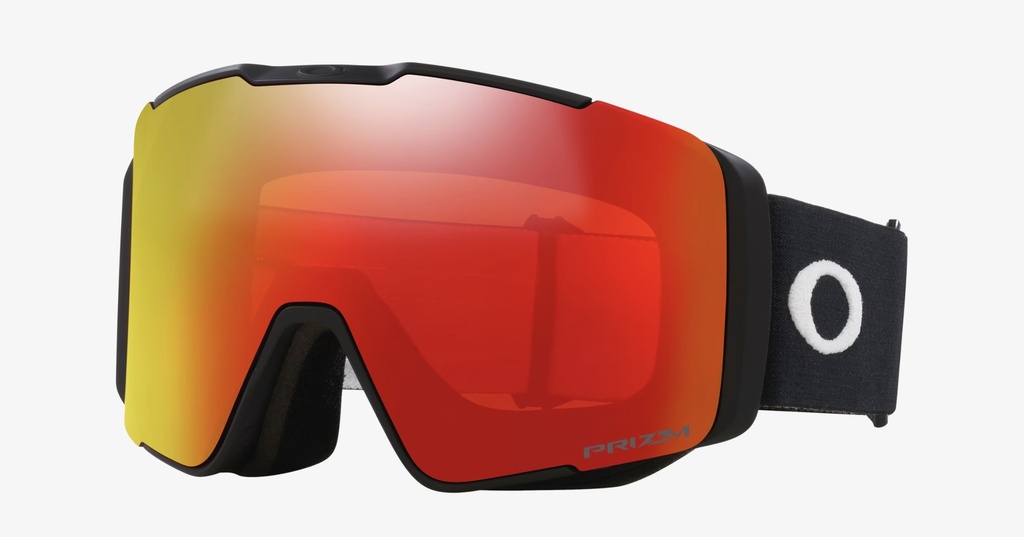 OAKLEY LINE MINER PRO (M) GOGGLE - Matte Black W/ Prizm Torch & Prizm Iced Iridium