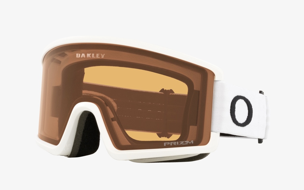 OAKLEY TARGET LINE M GOGGLE - Matte White W/ Prizm Persimmon