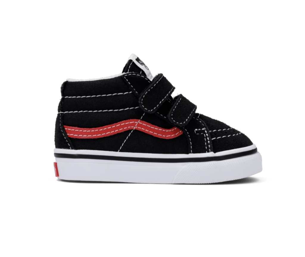 SOULIER VANS SK8-MID REISSUE V POUR BÉBÉ - RETRO POP/BLACK/RED