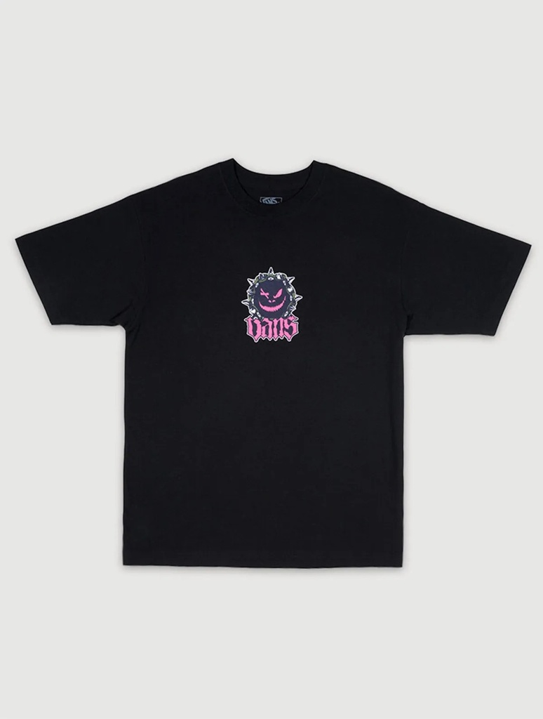 T-SHIRT VANS HAPPY SPIKE SS - NOIR
