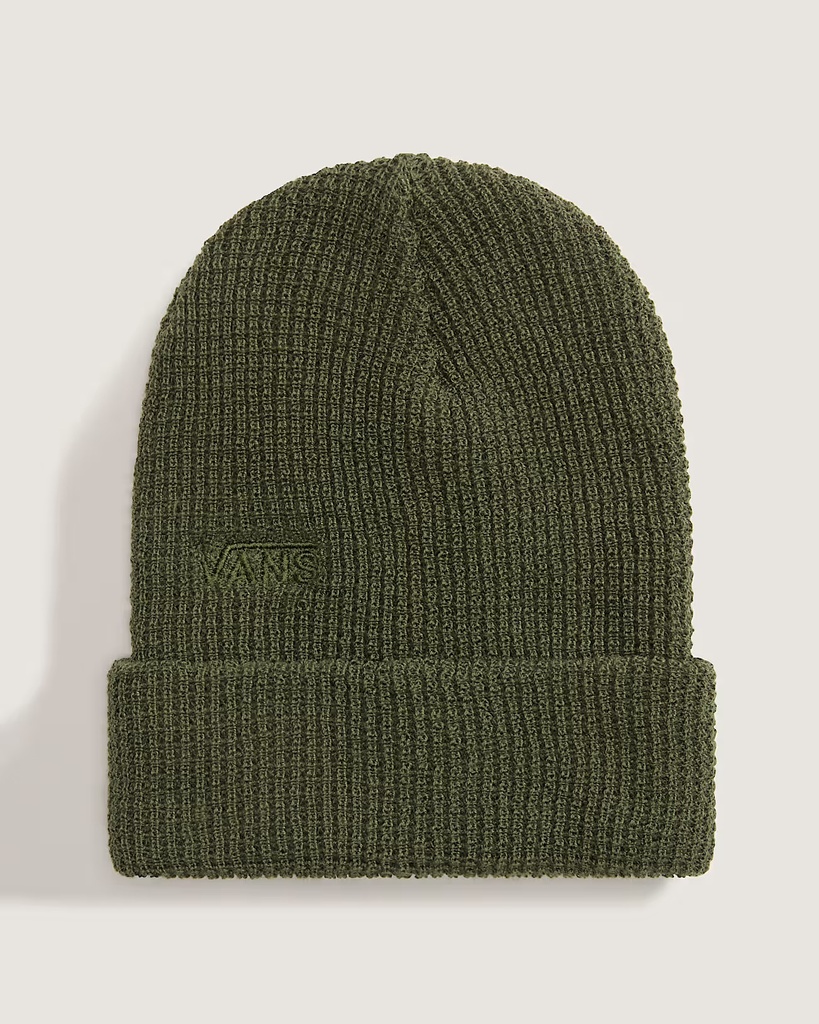 VANS OLMSTEAD WAFFLE BEANIE - PINE FOREST