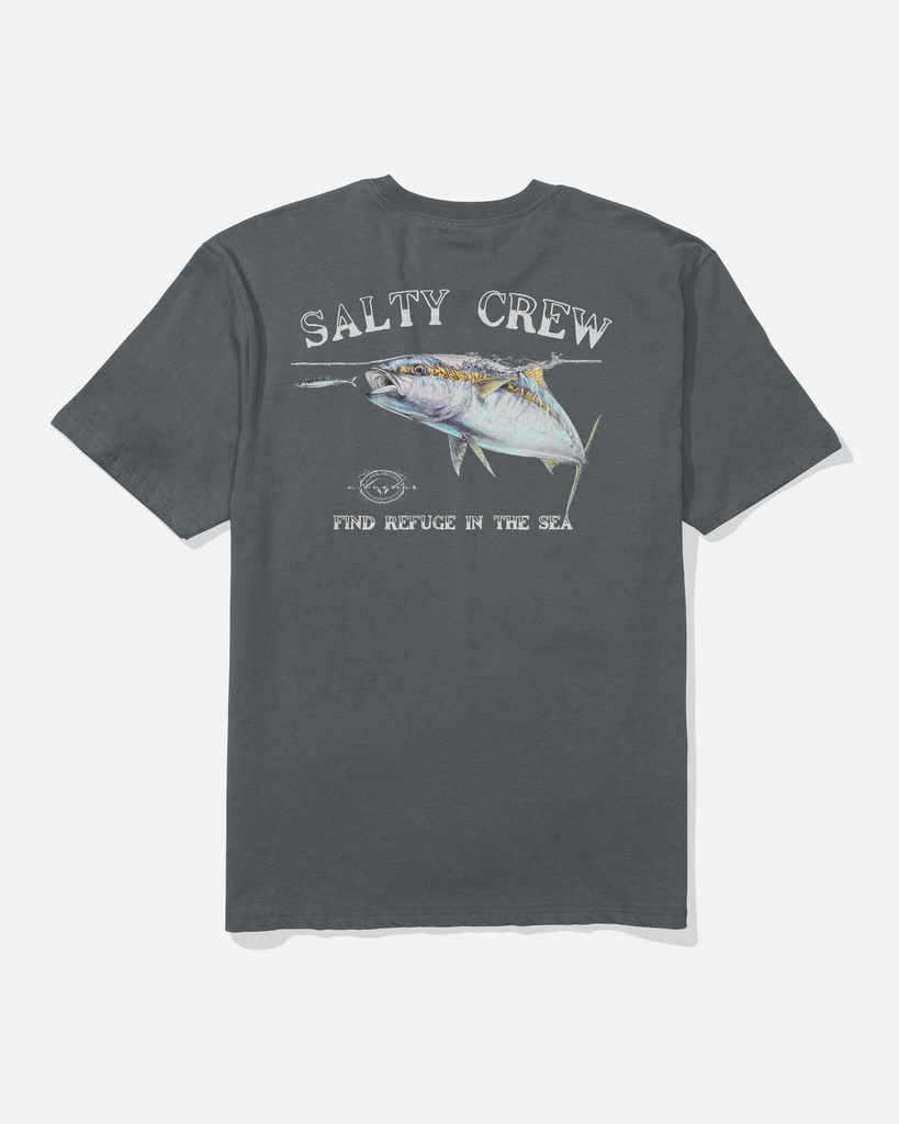 T-SHIRT SALTY CREW SURFACE CLASSIC  - CHARCOAL