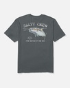 T-SHIRT SALTY CREW SURFACE CLASSIC  - CHARCOAL