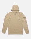 SALTY CREW TTIPPET POCKET UV HOODIE - KHAKI