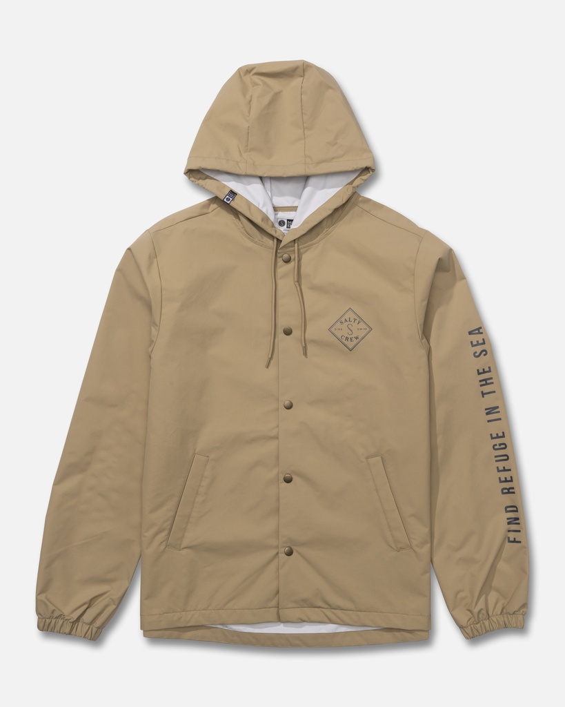 COUPE-VENT SALTY CREW TIPPET SNAP - KHAKI