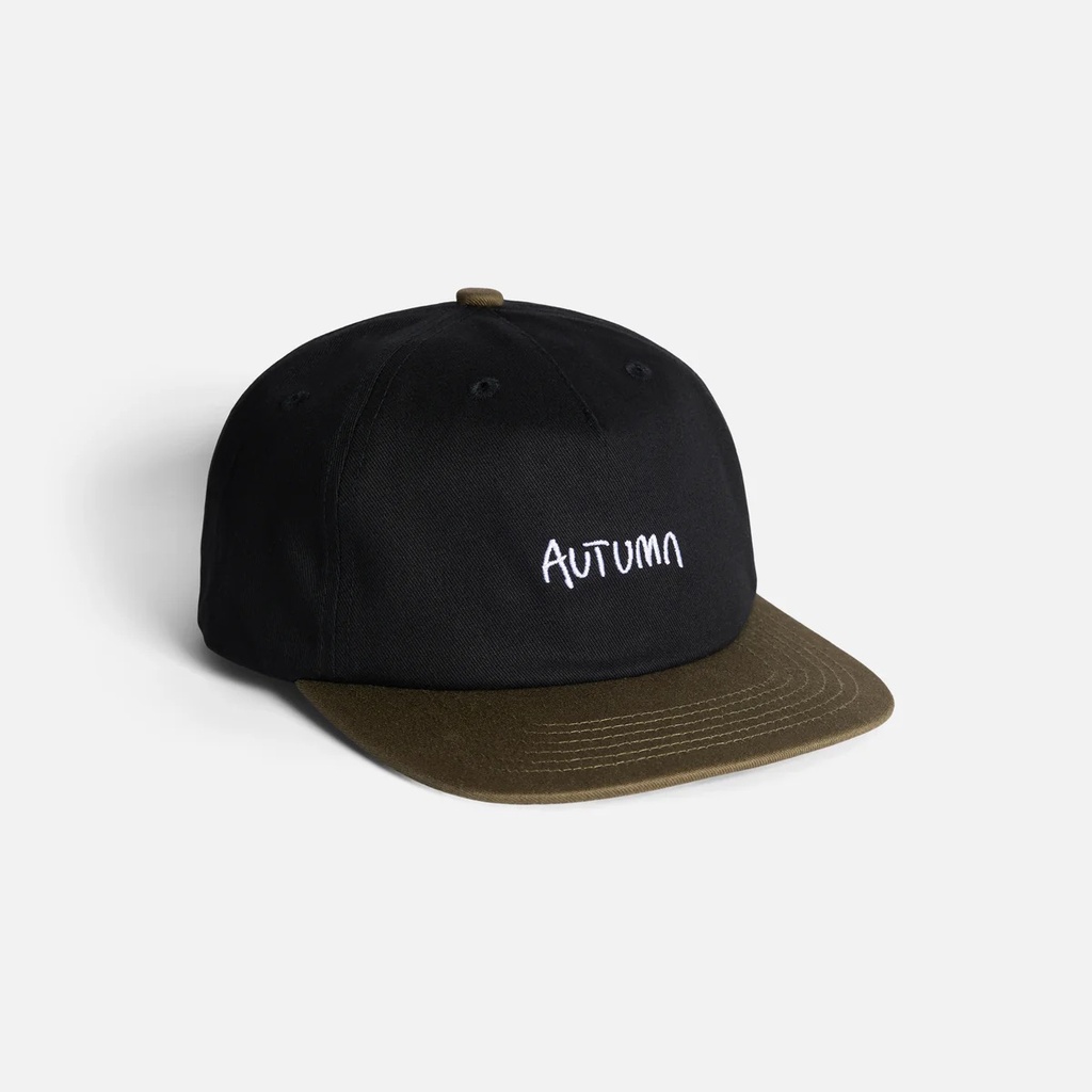 AUTUMN TWO TONE TWILL SNAPBACK - BLACK