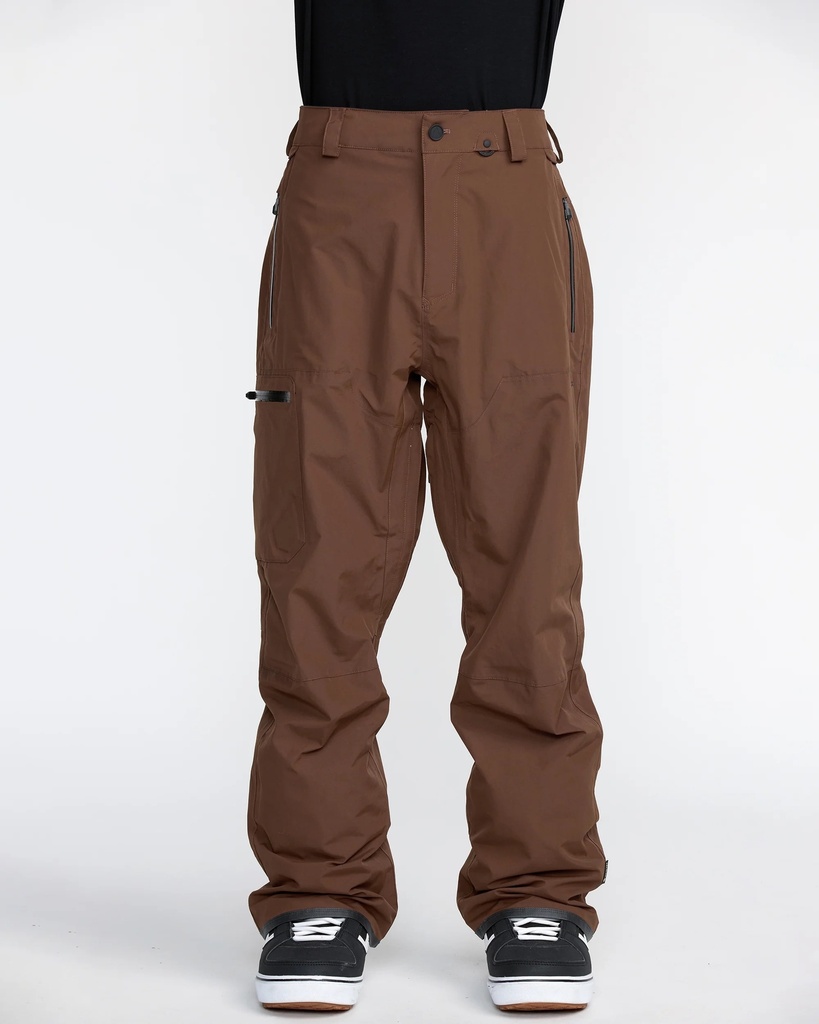 VOLCOM L GORE-TEX PANT - BROWN