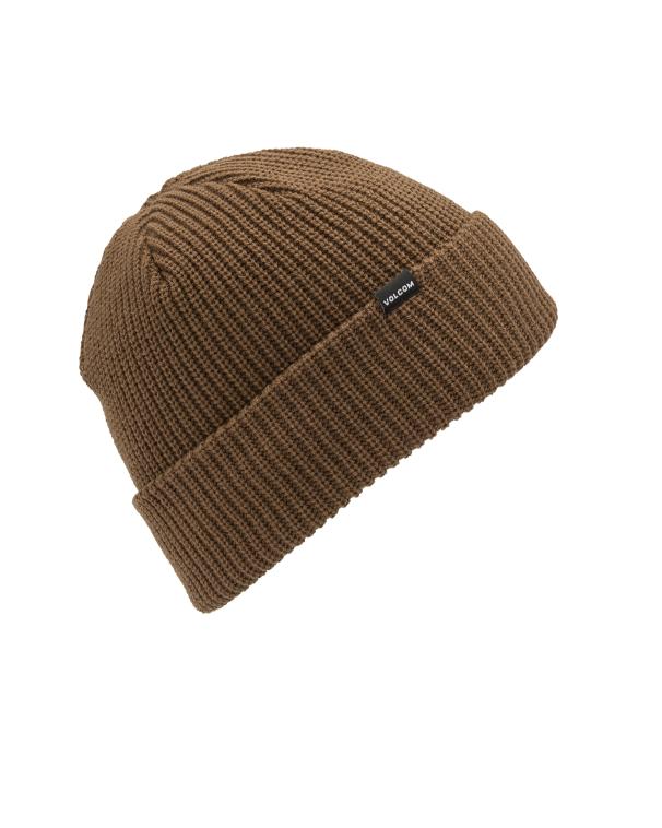 VOLCOM SWEEP BEANIE - BROWN