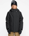 VOLCOM STONE.91 INSULATED KID'S JACKET - BLACK