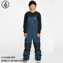 VOLCOM BARKLEY INSULATED BIB OVERALL KID'S - DEEP BLUE