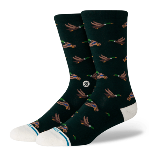STANCE SOCKS HUNTIN CREW - PINE