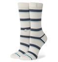 BAS STANCE STRATA CREW POUR FEMME - IVORY
