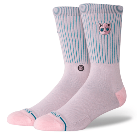 STANCE X POKEMON JIGGLYPUFF CREW - PINK