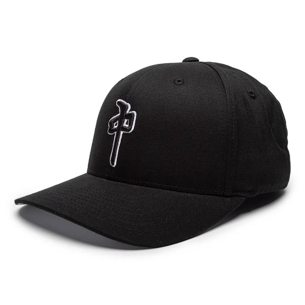 CASQUETTE RDS FLEXFIT OG PUFFY - NOIR/NOIR/BLANC