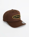 VOLCOM OVERPATCH ADJUSTABLE HAT - MAJOR BROWN