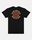 T-SHIRT THRASHER X SPITFIRE / CLASSIC SWIRL - NOIR   