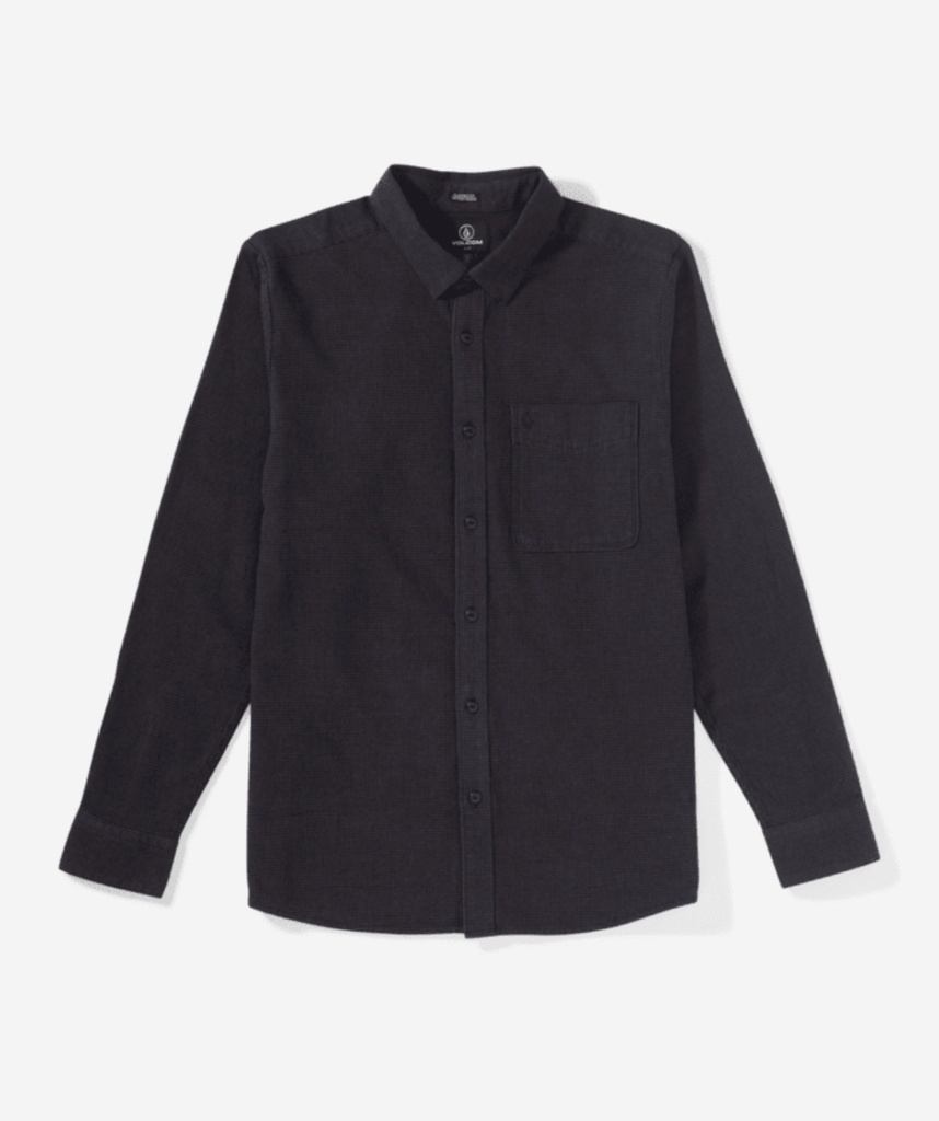 VOLCOM DATE KNIGHT LONG SLEEVE - BLACK COMBO