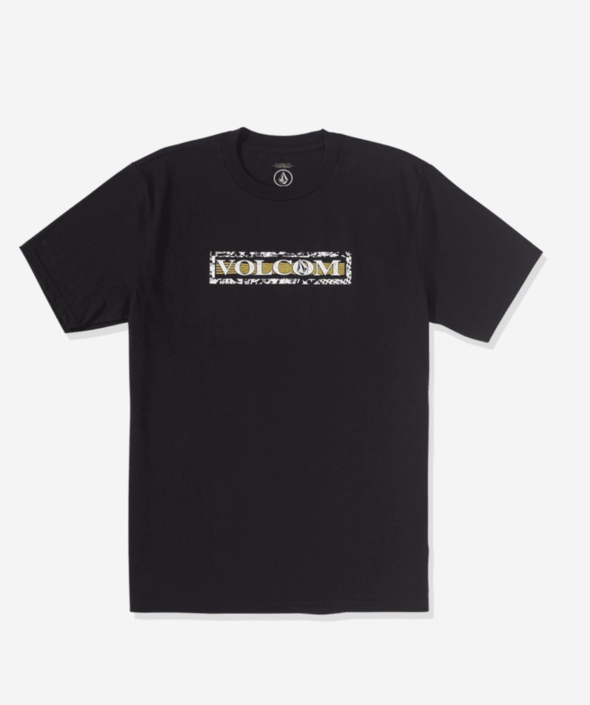 VOLCOM YOU DRAIN TEE - BLACK