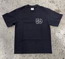 T-Shirt 5-0 Crop Crew - Off Black 
