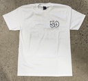 T-Shirt 5-0 Crew - Blanc