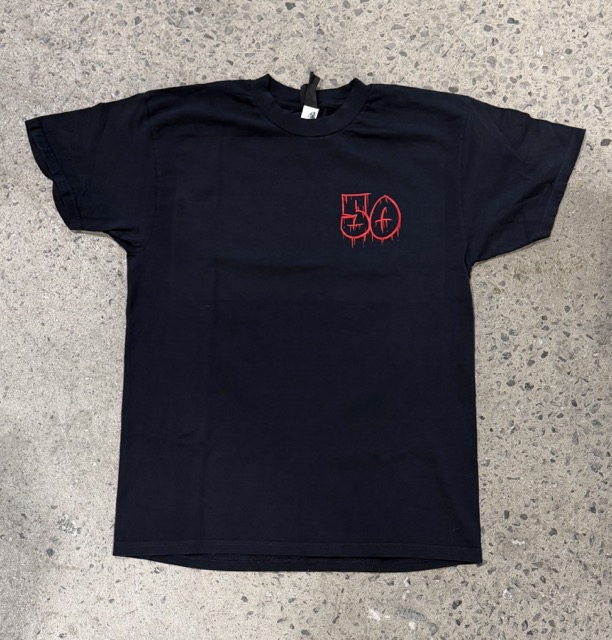 T-Shirt 5-0 Crew - Dye Noir